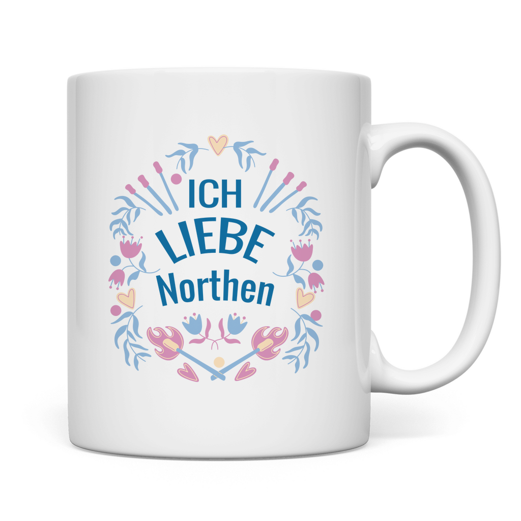 Tasse "ICH LIEBE NORTHEN"