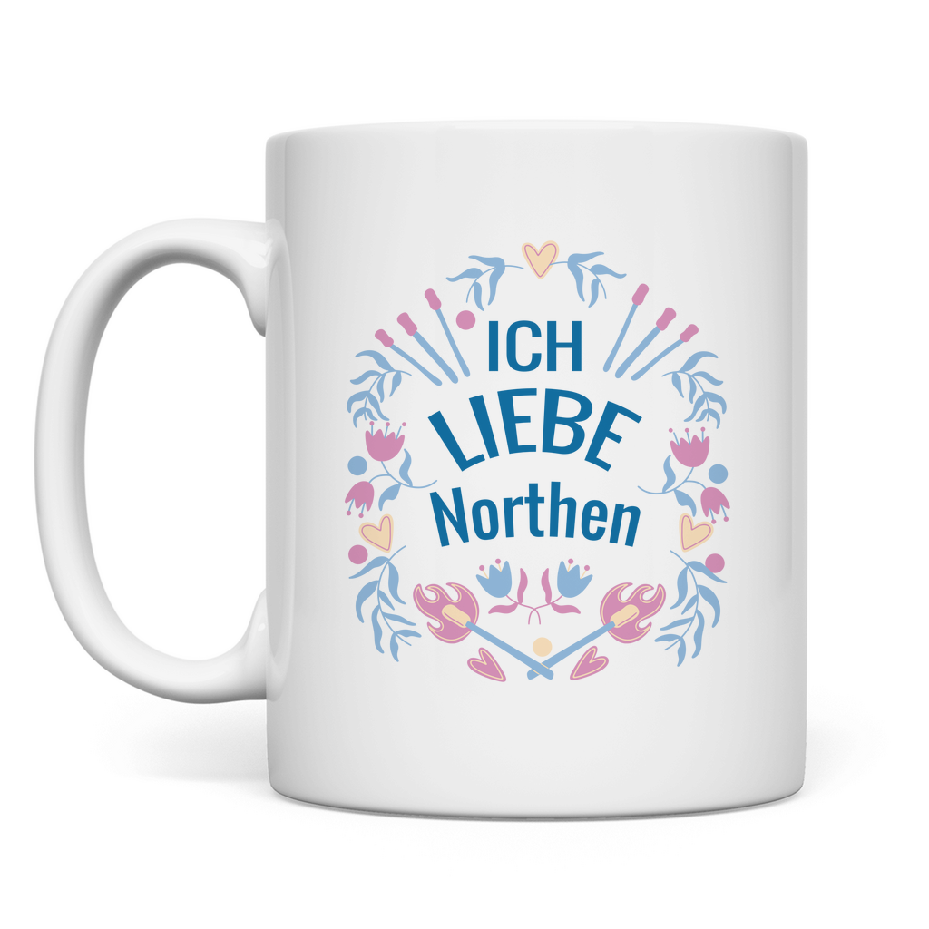 Tasse "ICH LIEBE NORTHEN"