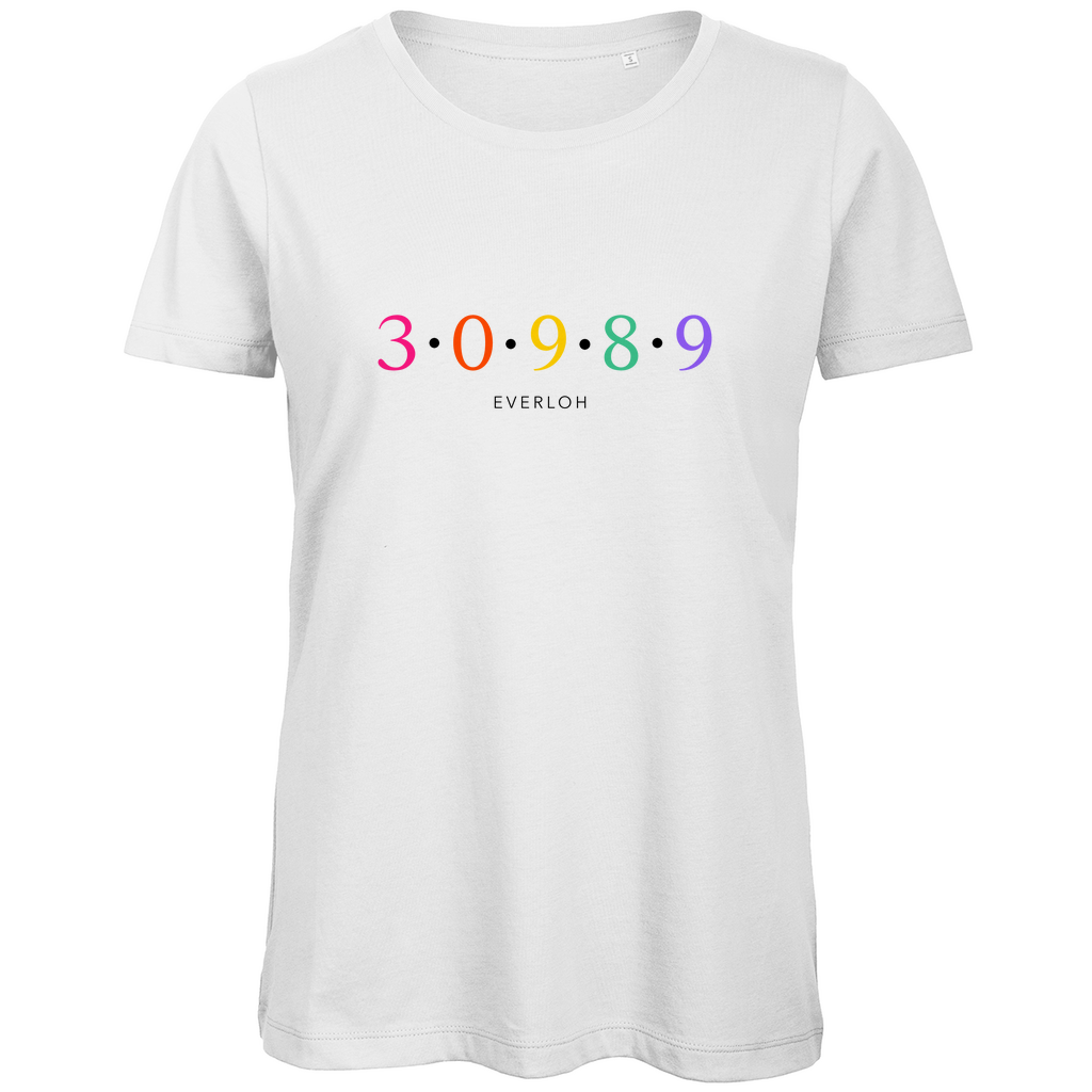 Damen Bio T-Shirt "30989 Everloh bunt"