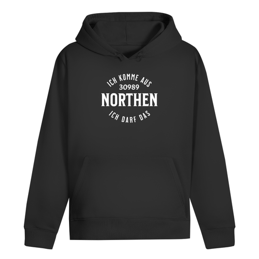 Hoodie "Ich komme aus 30989 Northen - Ich darf das" (ST/ST Drummer)