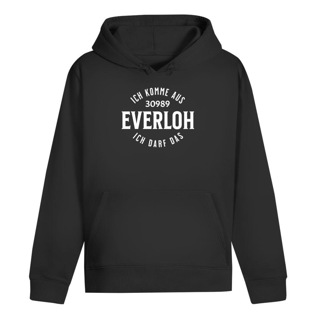 Hoodie "Ich komme aus 30989 Everloh - Ich darf das" (ST/ST Drummer)